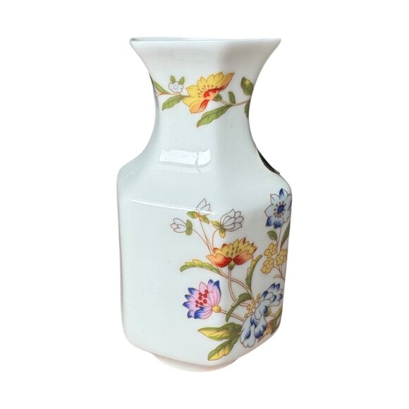 Aynsley Cottage Garden China Pin Dish & 2 Mini Bud Vases Discontinued‎ Pattern - Picture 11 of 14